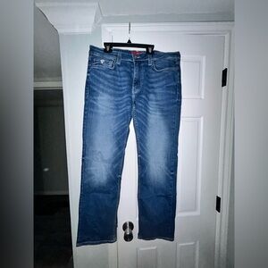 Guess Men's Straight Blue Jeans